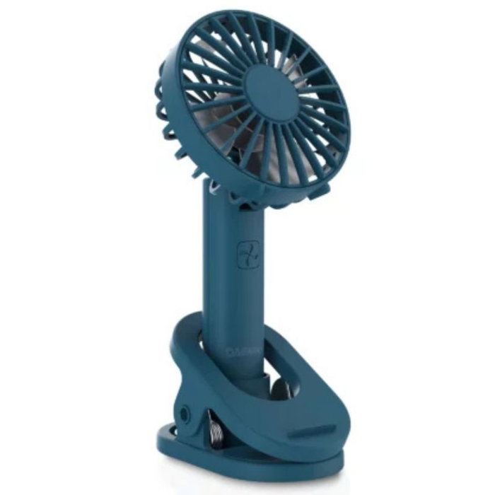 Daewoo Ventilador de Mano DW9016 con Soporte y Pinza, 3 Velocidades